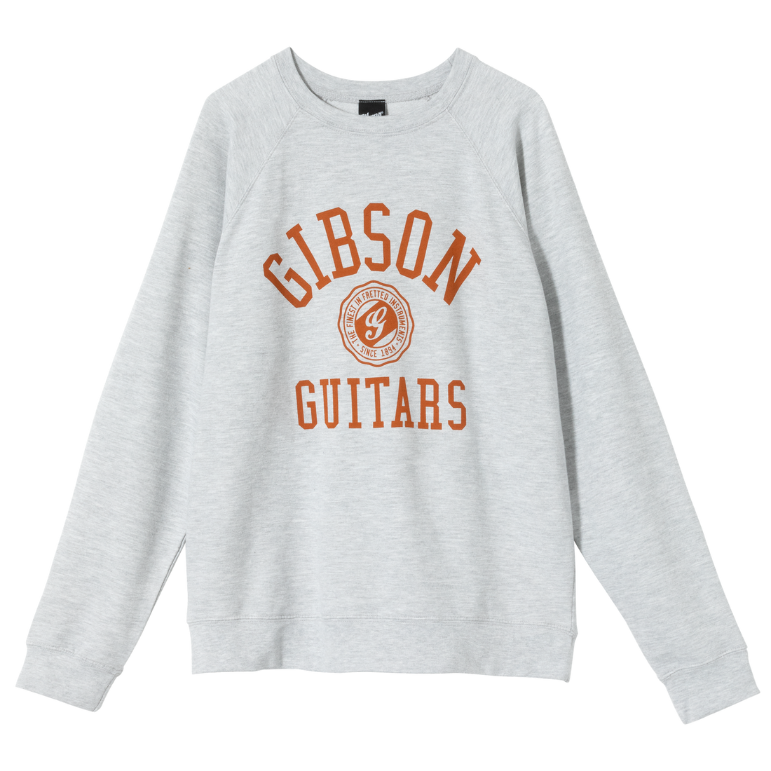 Gibson Collegiate Pullover Heather Sweatshirt Gibson Small Gray