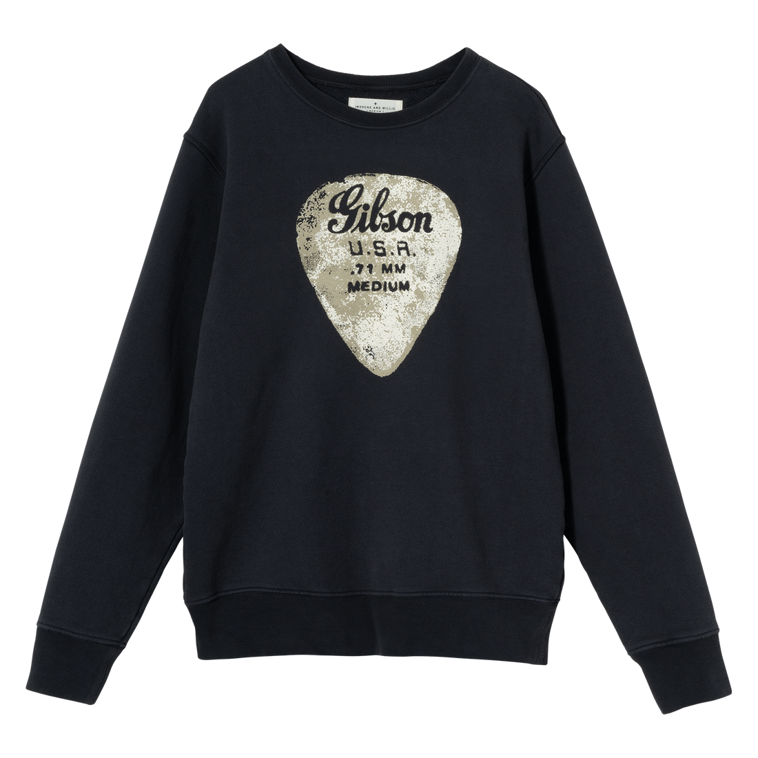 imogene + willie x Gibson Crewneck Sweatshirt, Exclusive Sweatshirt Gibson XS Black
