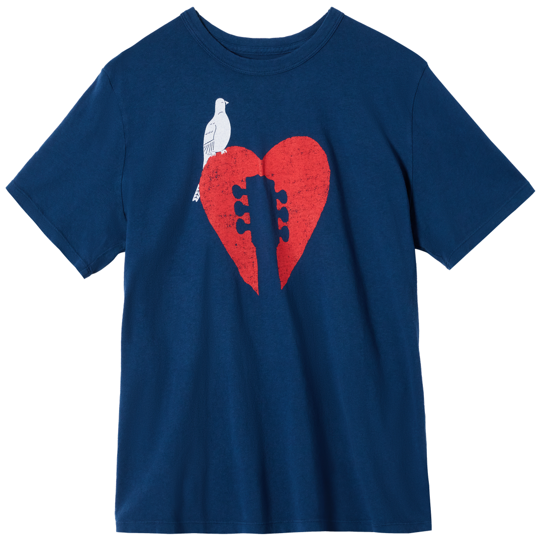 imogene + willie x Gibson "Gibson Gives Dove" Tee, Blue, Exclusive Shirts & Tops Gibson Blue XS