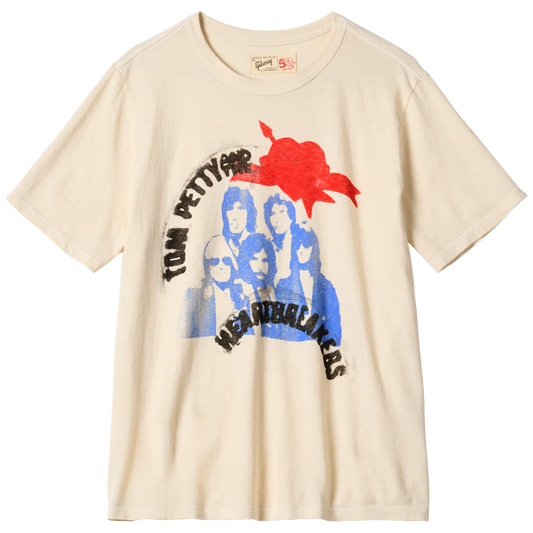 imogene + willie x Gibson "DIY Band" Tee, White, Exclusive Shirts & Tops Gibson White XS