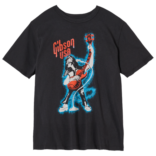 imogene + willie x Gibson "Smooth Player" Tee, Black, Exclusive Shirts & Tops Gibson