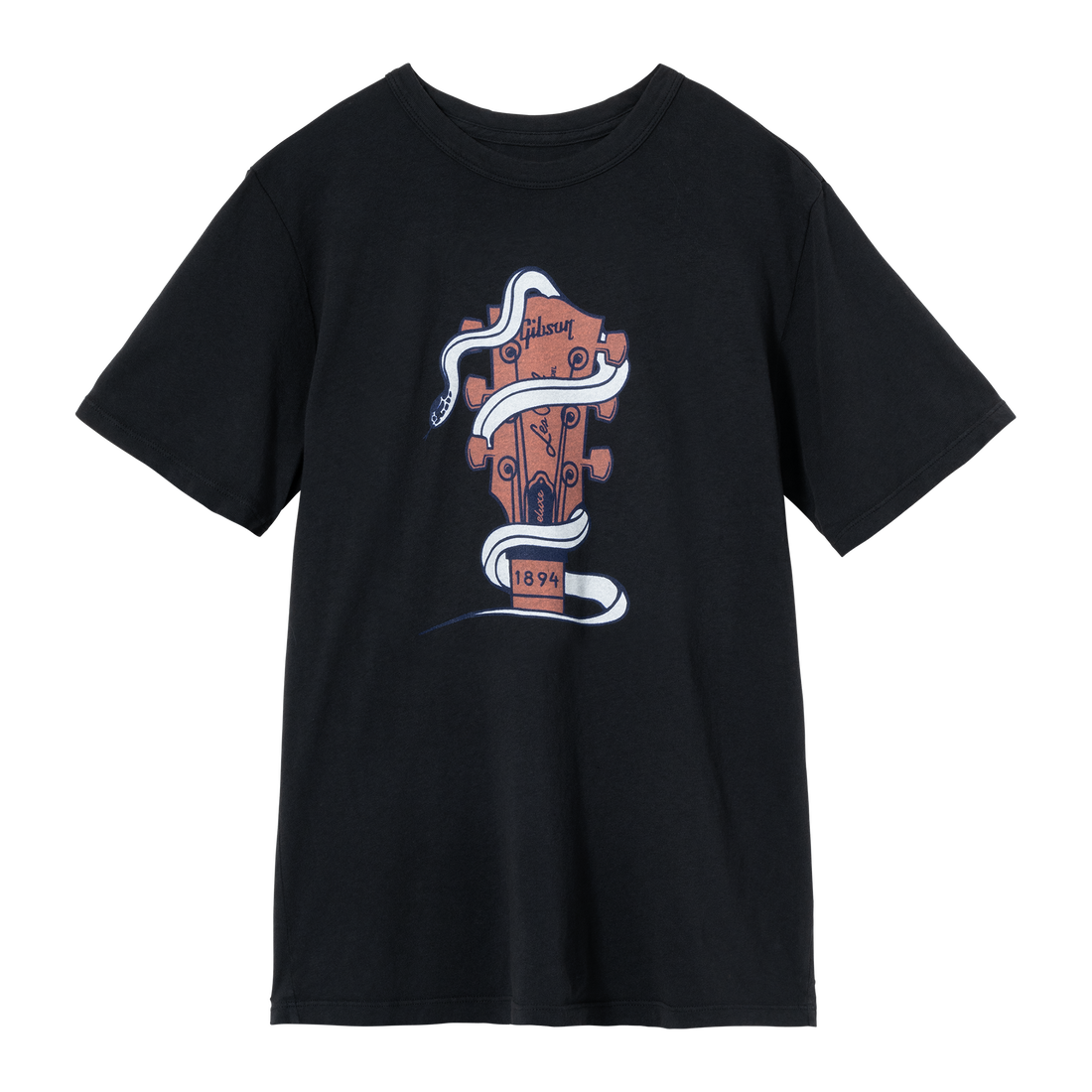 imogene + willie x Gibson Snake on Guitar Tee, Exclusive Shirts & Tops Gibson Black XS