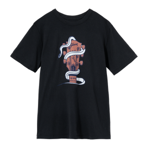 imogene + willie x Gibson "Snake on Guitar" Tee Shirts & Tops Gibson Black XS