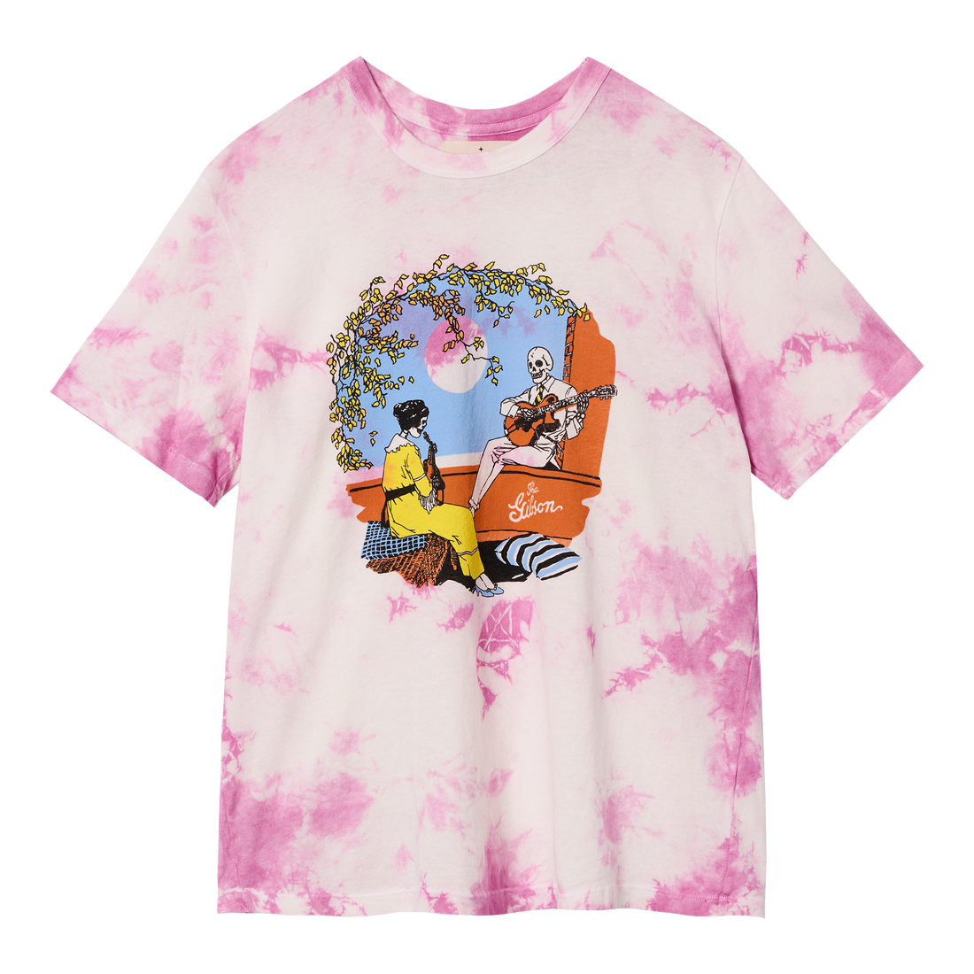 imogene + willie x Gibson "The Gibson Story" Tee Shirts & Tops Gibson XS Tie-dye