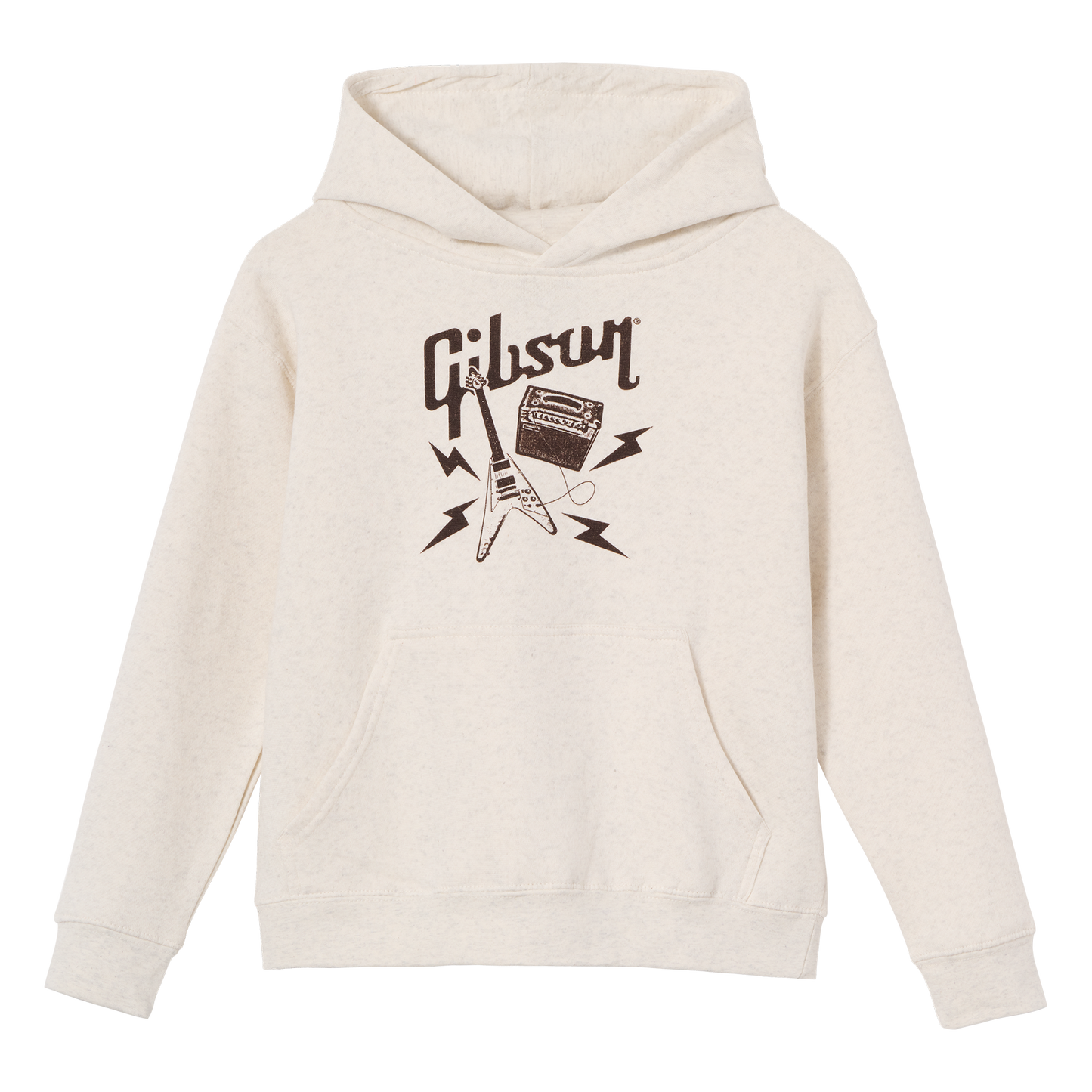 Gibson Kids Flying V Pullover Hoodie Kids Gibson Cream XS