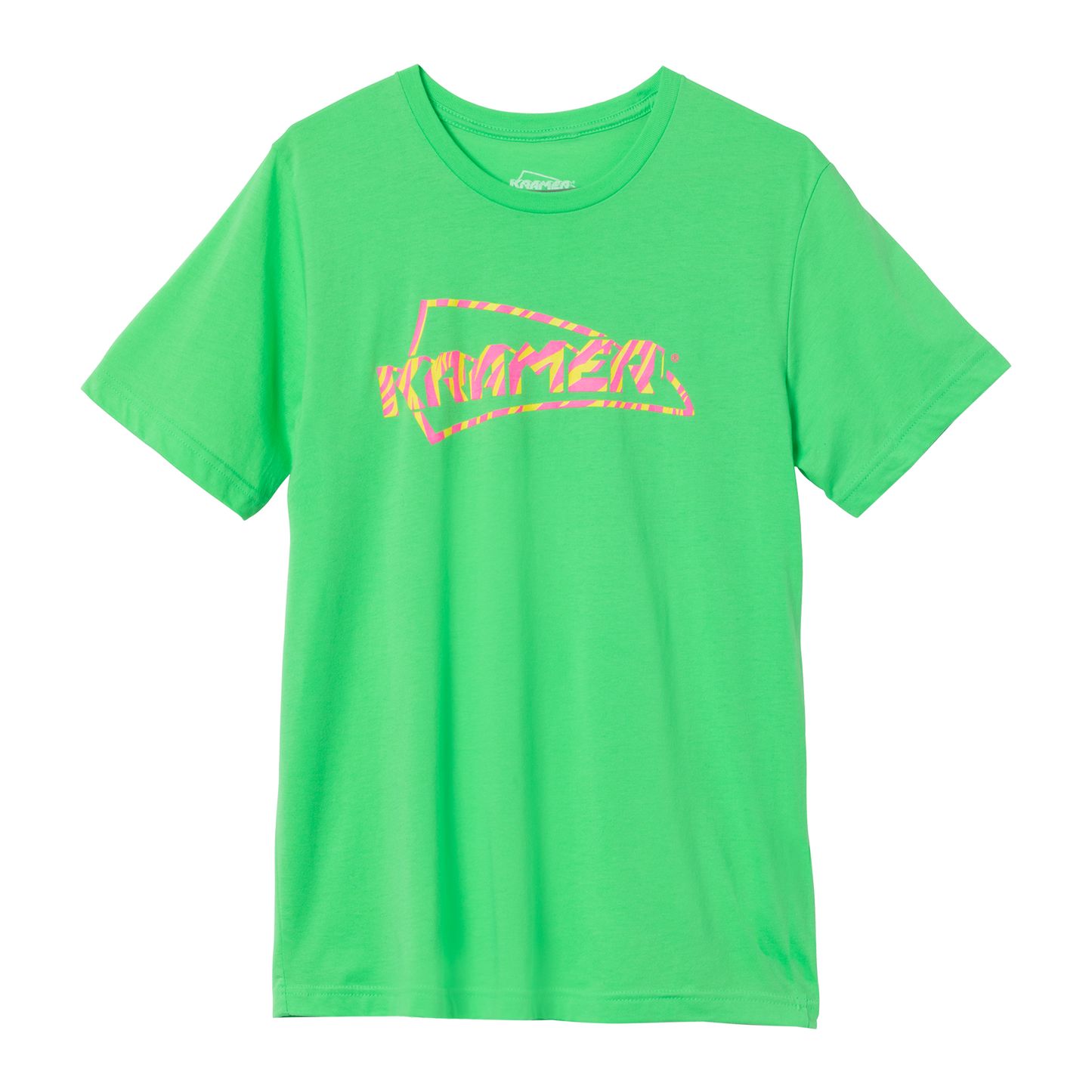 Kramer Tiger Stripe Tee Shirts & Tops Kramer Green XS