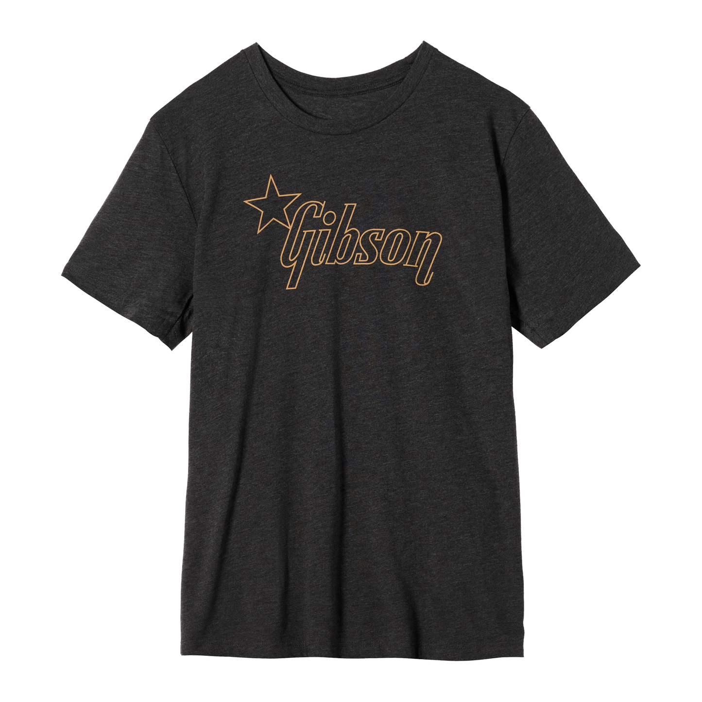 Gibson Star Logo Tee Shirts & Tops Gibson Charcoal XS