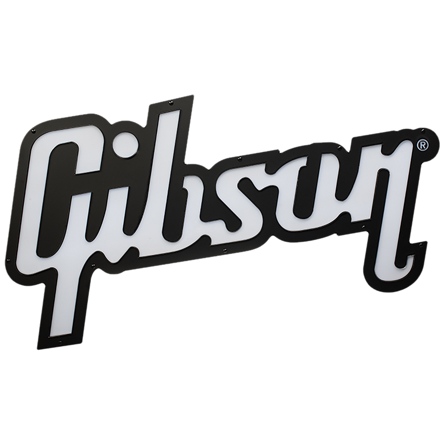 Gibson Logo LED, 30" Signage Gibson