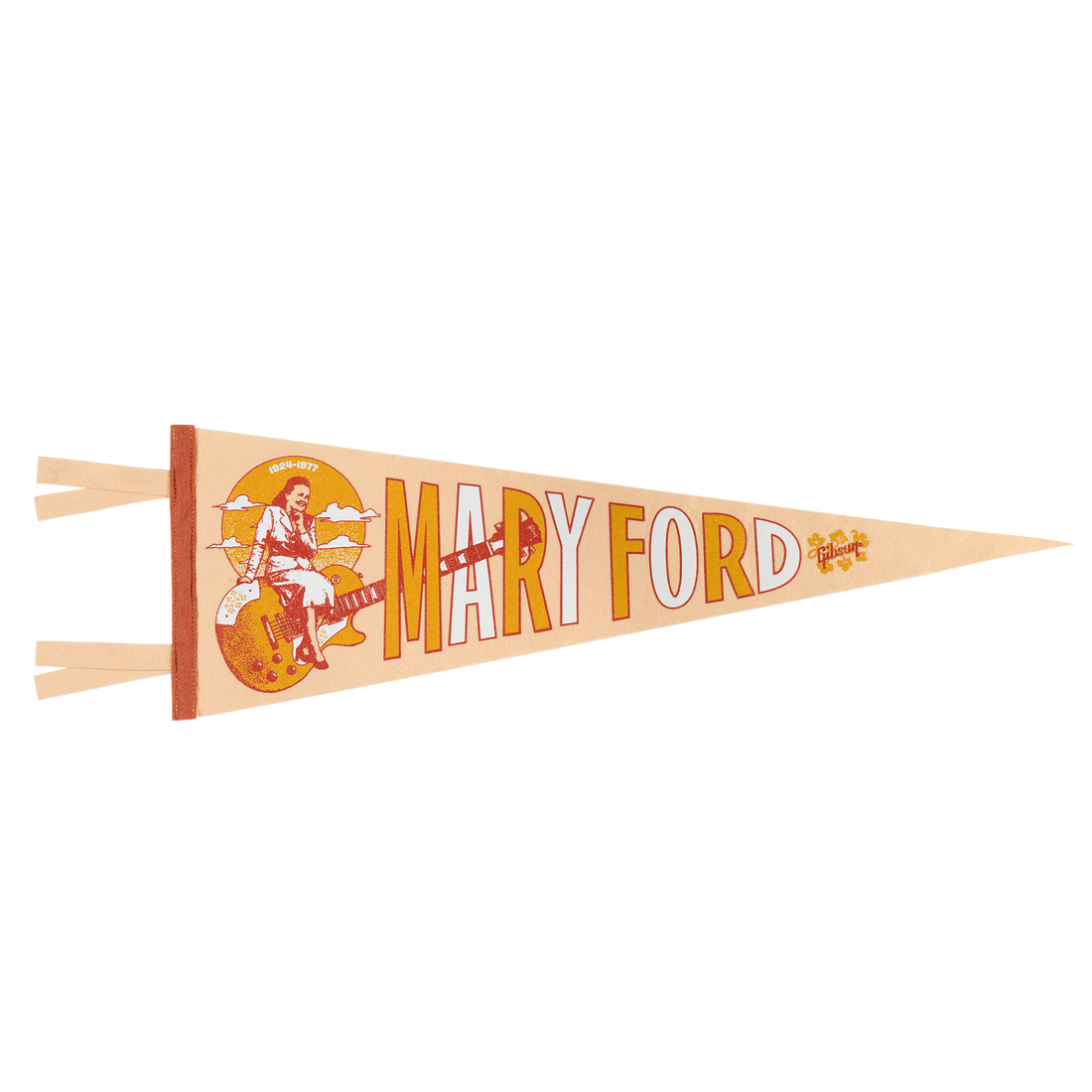 Gibson Mary Ford Oxford Pennant, Exclusive Pennant Gibson