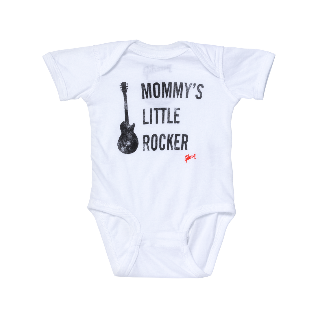 Gibson Mommy's Little Rocker Les Paul Onesie Kids Gibson White 6M