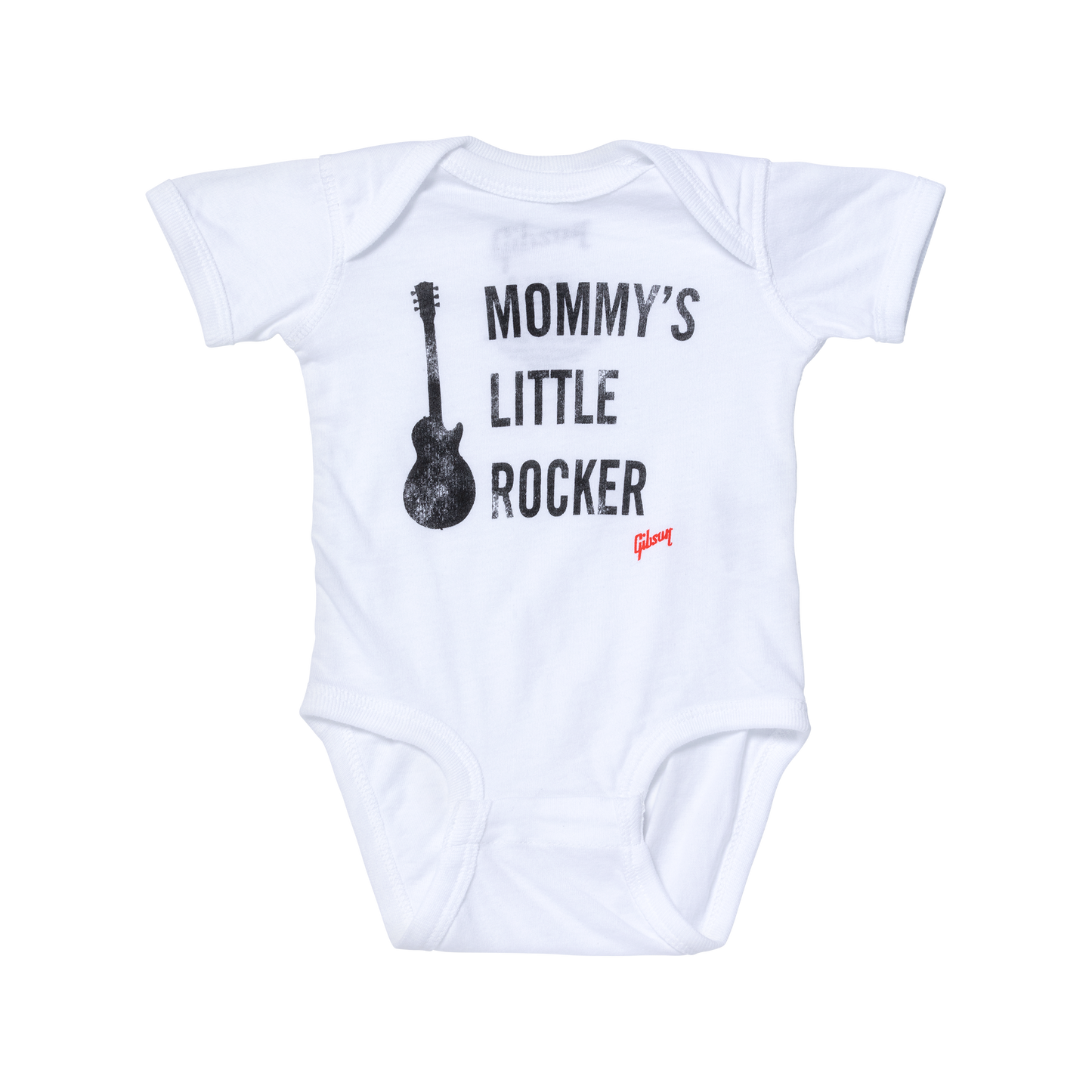Gibson Mommy's Little Rocker Les Paul Onesie Kids Gibson White 6M