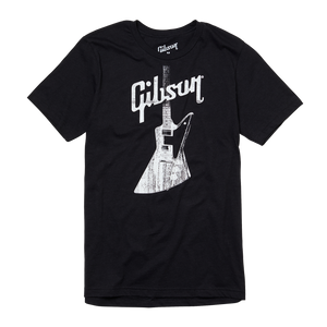 Gibson Explorer Tee Shirts & Tops Gibson Black XS
