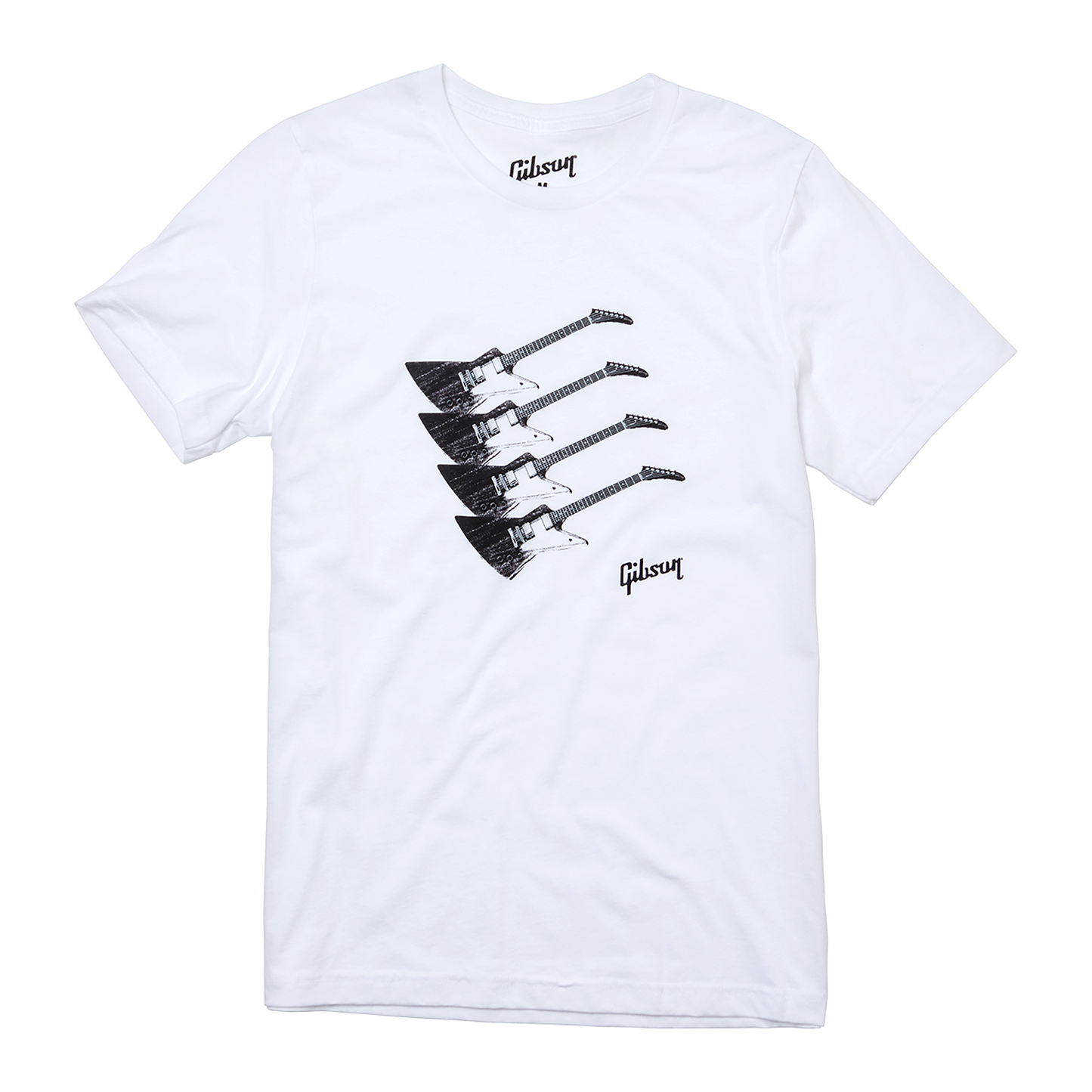 Gibson Four Explorers Tee Shirts & Tops Gibson XS White