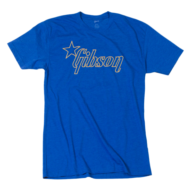 Gibson Star T Shirts & Tops Gibson Small Blue