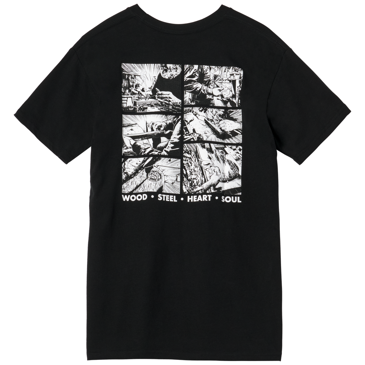 Gibson Craftory Comic Tee, Black, Exclusive Shirts & Tops Gibson