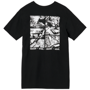 Gibson Craftory Comic Tee, Black, Exclusive Shirts & Tops Gibson