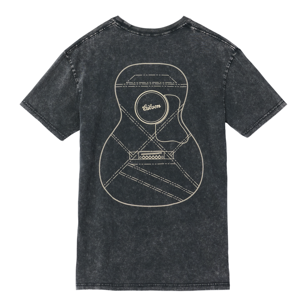 Gibson Flat-Top Tee, Black, Exclusive Shirts & Tops Gibson Black XS