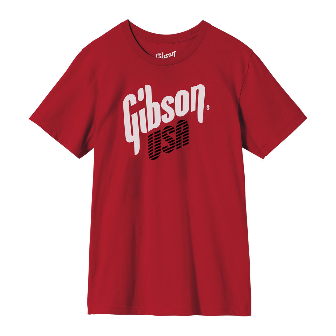 Gibson USA Tee Shirts & Tops Gibson Small Red