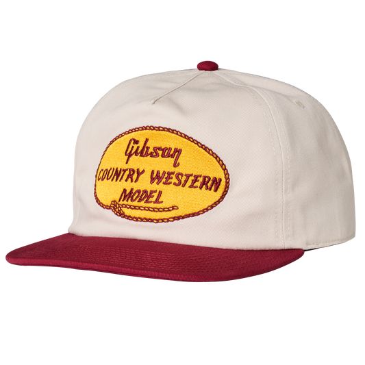 Gibson Country Western Unstructured Snapback Headwear Gibson