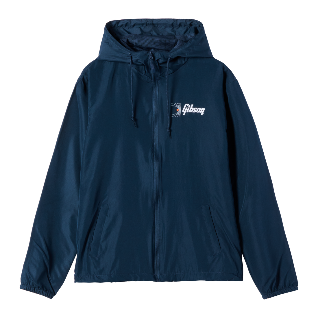 Gibson Soundwave Fullzip Windbreaker Outerwear Gibson Navy Small