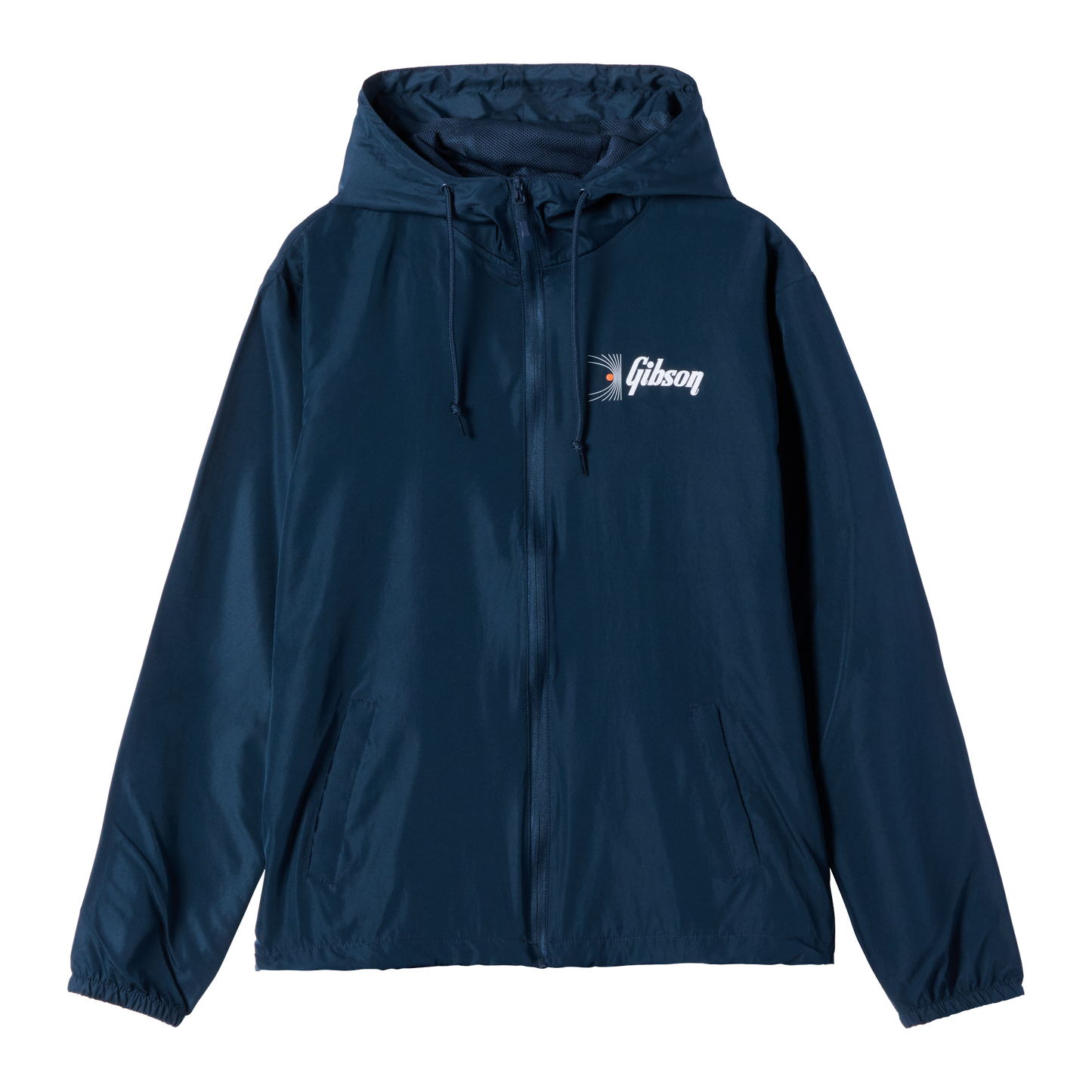 Gibson Soundwave Fullzip Windbreaker Outerwear Gibson Navy Small