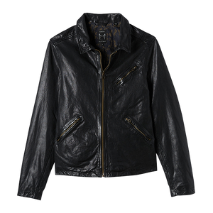 Billy Reid x Gibson Biker Jacket Outerwear Gibson Black XS