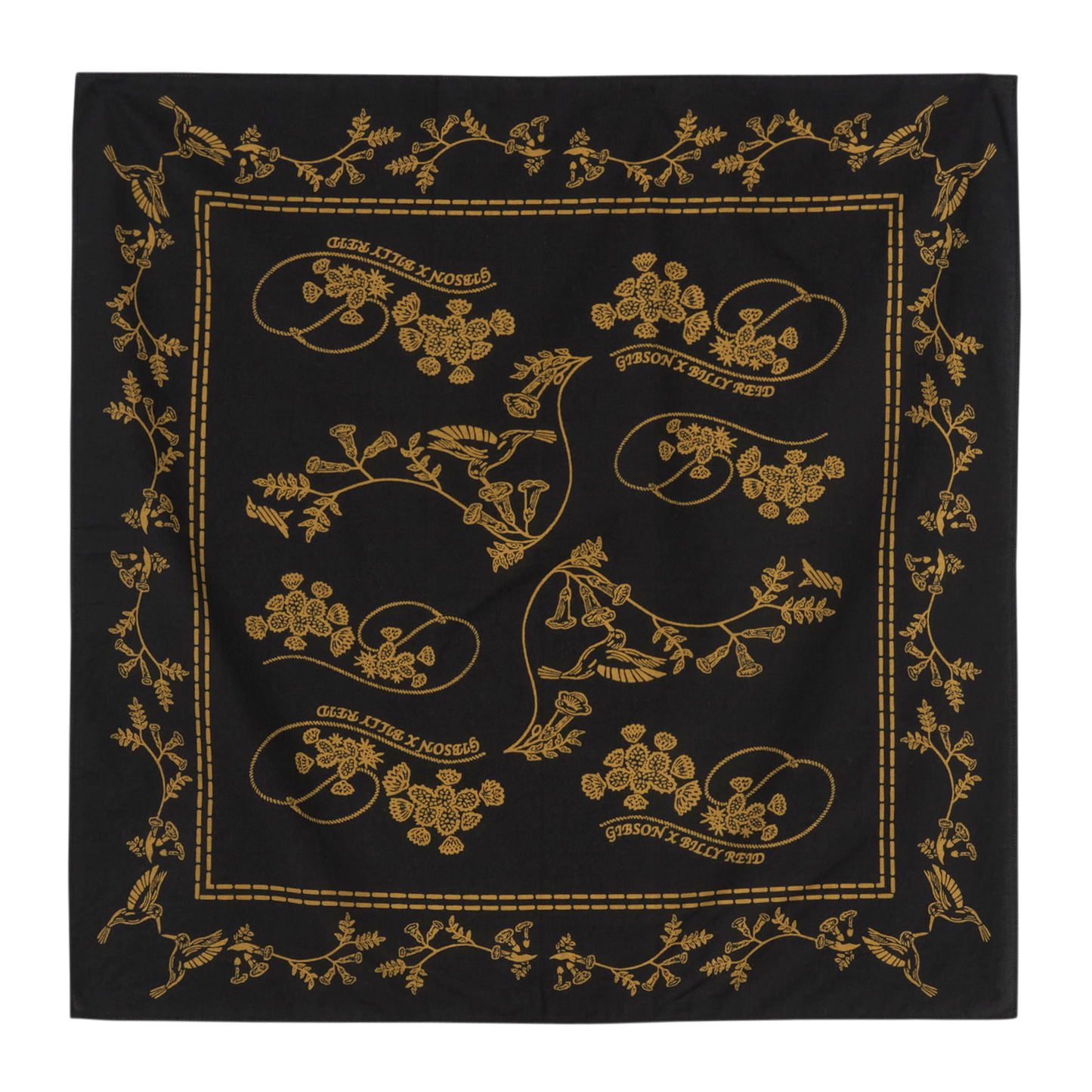 Billy Reid x Gibson Hummingbird Bandana, Exclusive Headwear Gibson
