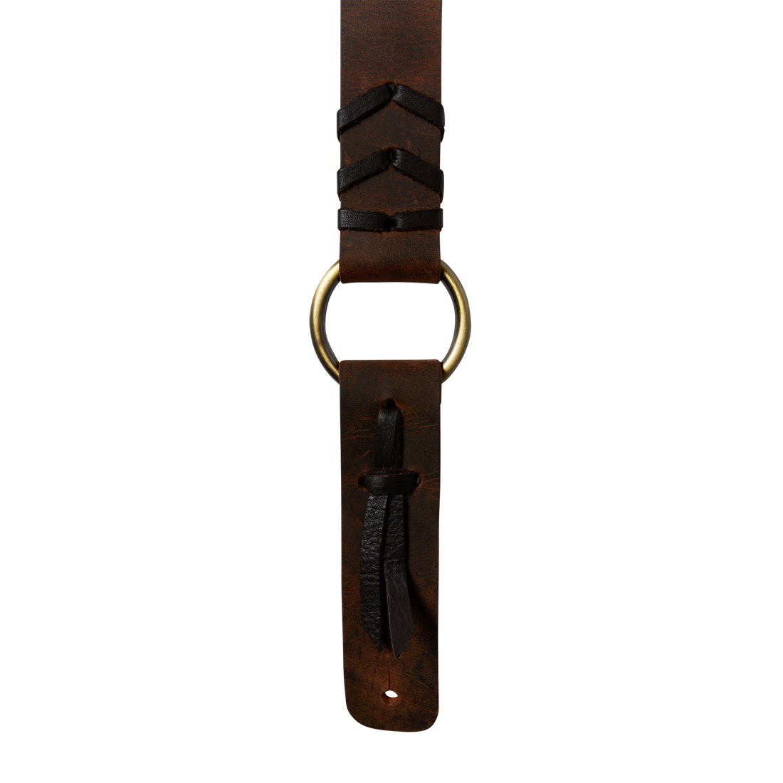 Billy Reid x Gibson Guitar Strap, Brown Leather, Exclusive Strap Gibson