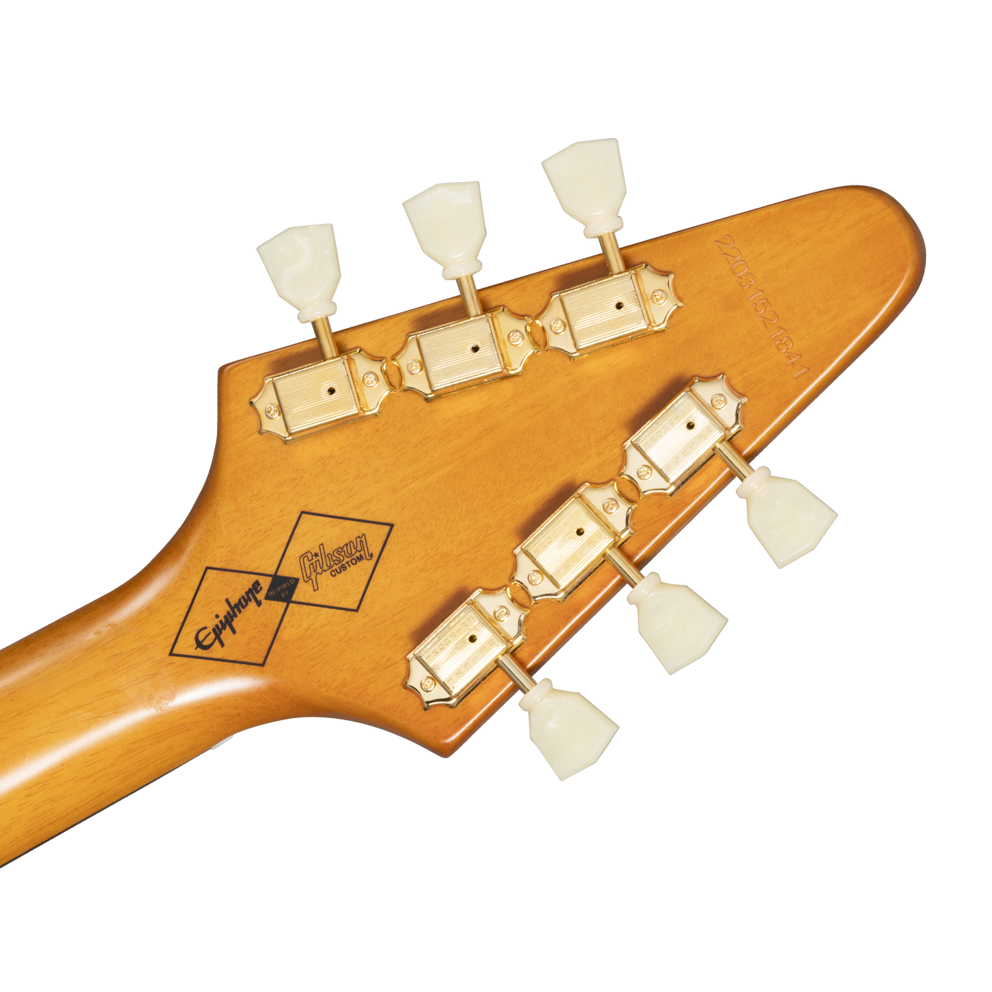 Epiphone IGC 1958 Korina Flying V, Left-Handed, Aged Natural Electric Guitar Epiphone