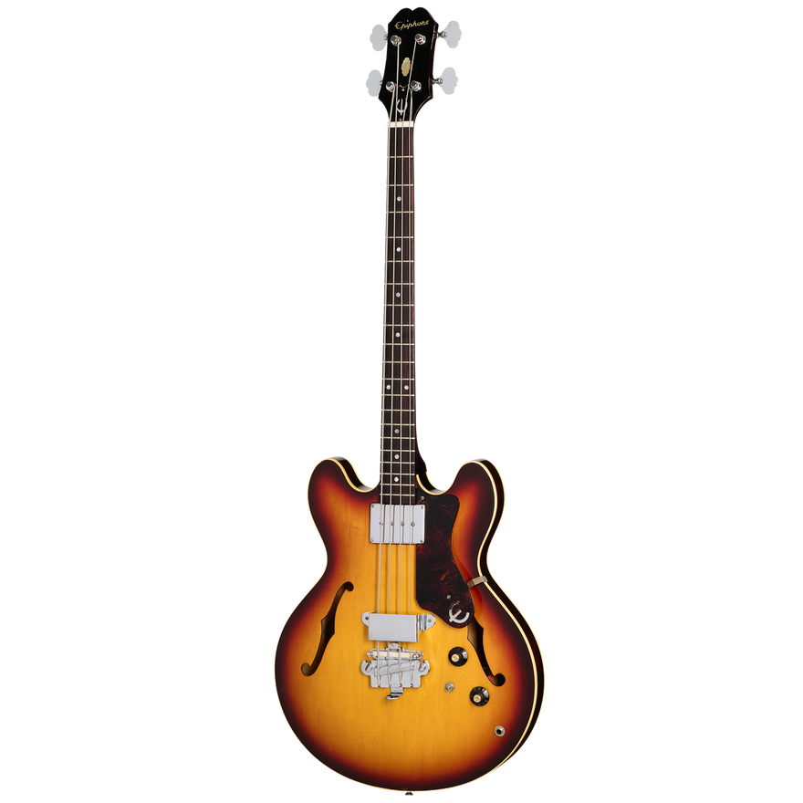 Gibson Certified Vintage 1967 Epiphone EB-232 Rivoli Bass, Royal Tan Electric Bass Gibson Certified Vintage