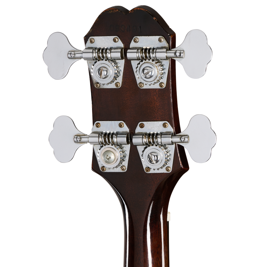 Gibson Certified Vintage 1967 Epiphone EB-232 Rivoli Bass, Royal Tan Electric Bass Gibson Certified Vintage