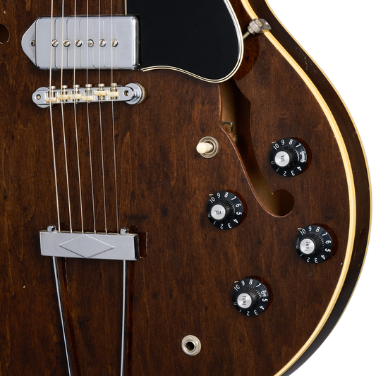 Gibson Certified Vintage 1969 Gibson ES-330TDW, Walnut Electric Guitar Gibson Certified Vintage