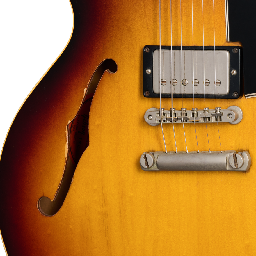 Gibson Certified Vintage 1961 Gibson ES-335TD, Sunburst Electric Guitar Gibson Certified Vintage