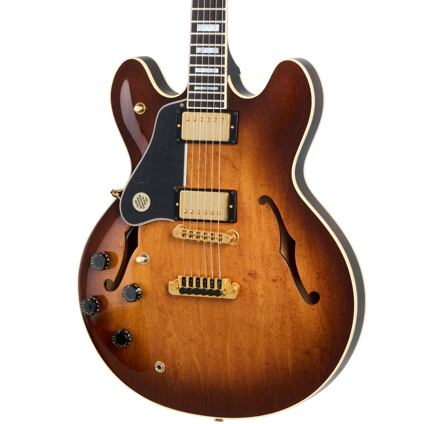 Gibson Certified Vintage 1981 Gibson ES-347, Left-Handed, Tobacco Sunburst Electric Guitar Gibson Certified Vintage
