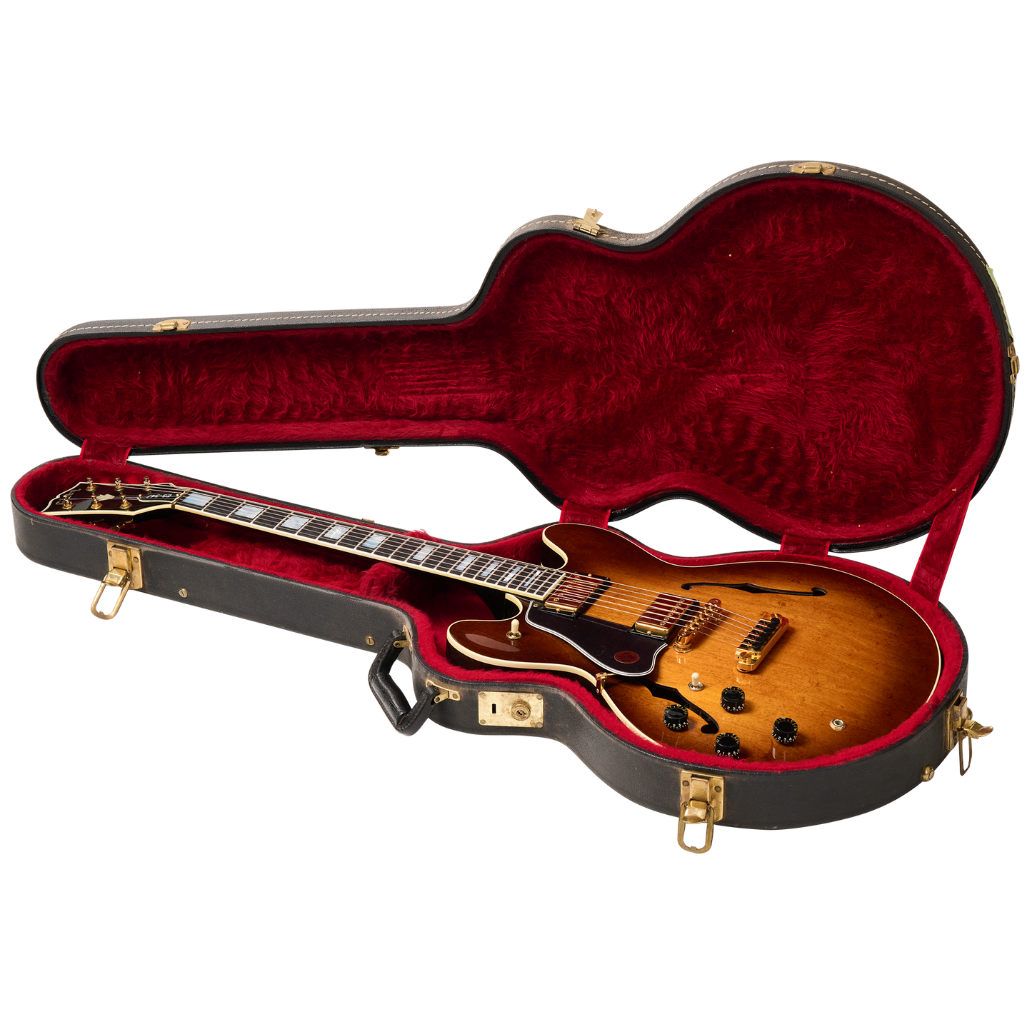 Gibson Certified Vintage 1981 Gibson ES-347, Left-Handed, Tobacco Sunburst Electric Guitar Gibson Certified Vintage