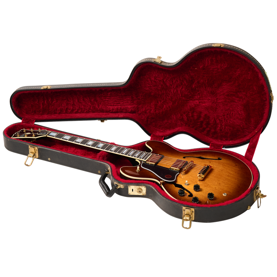 Gibson Certified Vintage 1981 Gibson ES-347, Left-Handed, Tobacco Sunburst Electric Guitar Gibson Certified Vintage