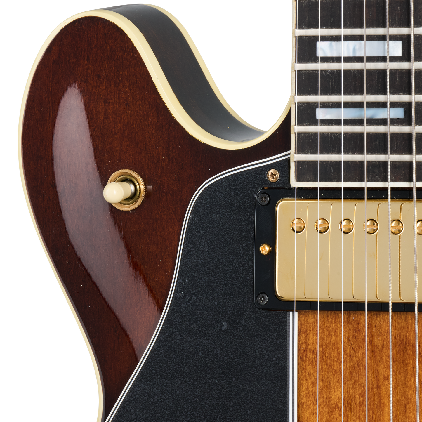 Gibson Certified Vintage 1981 Gibson ES-347, Left-Handed, Tobacco Sunburst Electric Guitar Gibson Certified Vintage