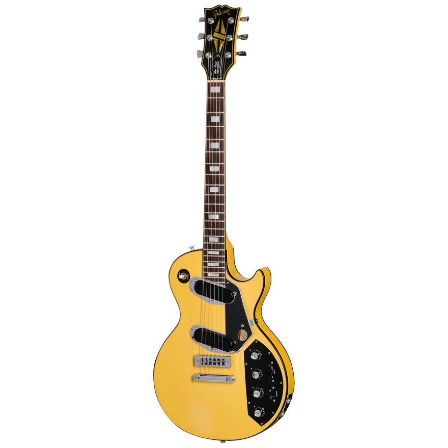 Gibson Certified Vintage 1976 Gibson Les Paul Recording, Alpine White Electric Guitar Gibson Certified Vintage