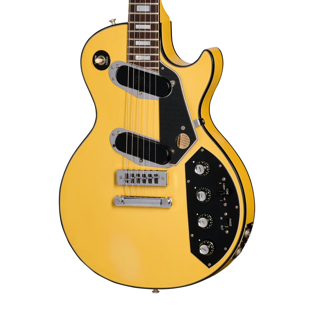 Gibson Certified Vintage 1976 Gibson Les Paul Recording, Alpine White Electric Guitar Gibson Certified Vintage