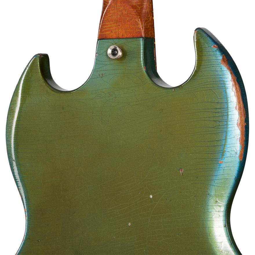 Gibson Certified Vintage 1967 Gibson Melody Maker D, Pelham Blue Electric Guitar Gibson Certified Vintage
