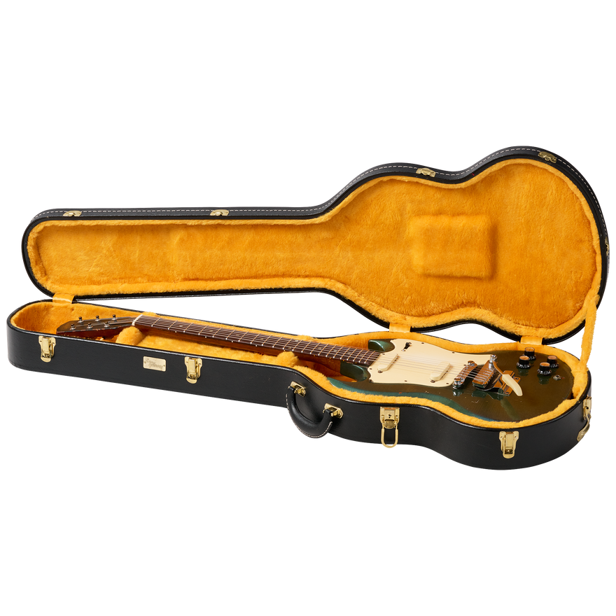Gibson Certified Vintage 1967 Gibson Melody Maker D, Pelham Blue Electric Guitar Gibson Certified Vintage