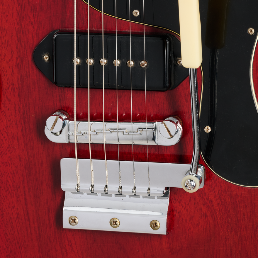 Gibson Certified Vintage 1965 Gibson SG Junior, Cherry Electric Guitar Gibson Certified Vintage