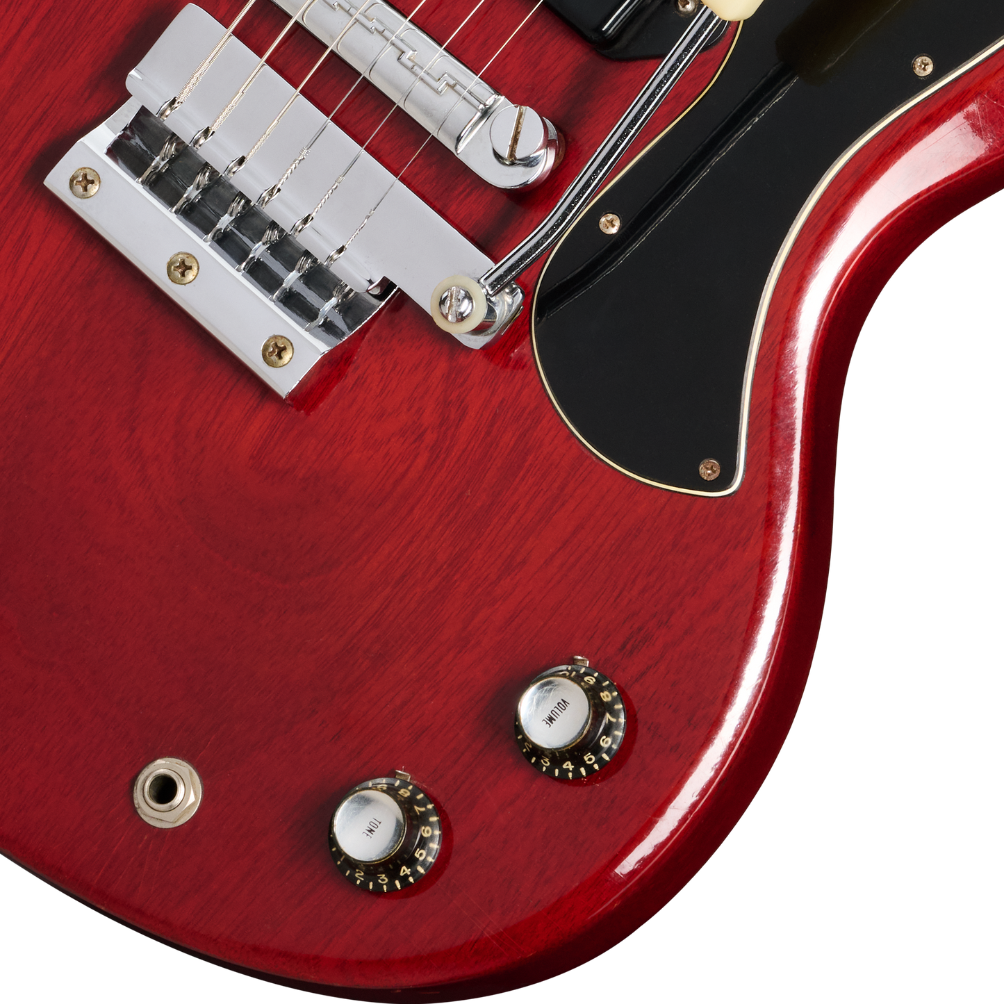 Gibson Certified Vintage 1965 Gibson SG Junior, Cherry Electric Guitar Gibson Certified Vintage
