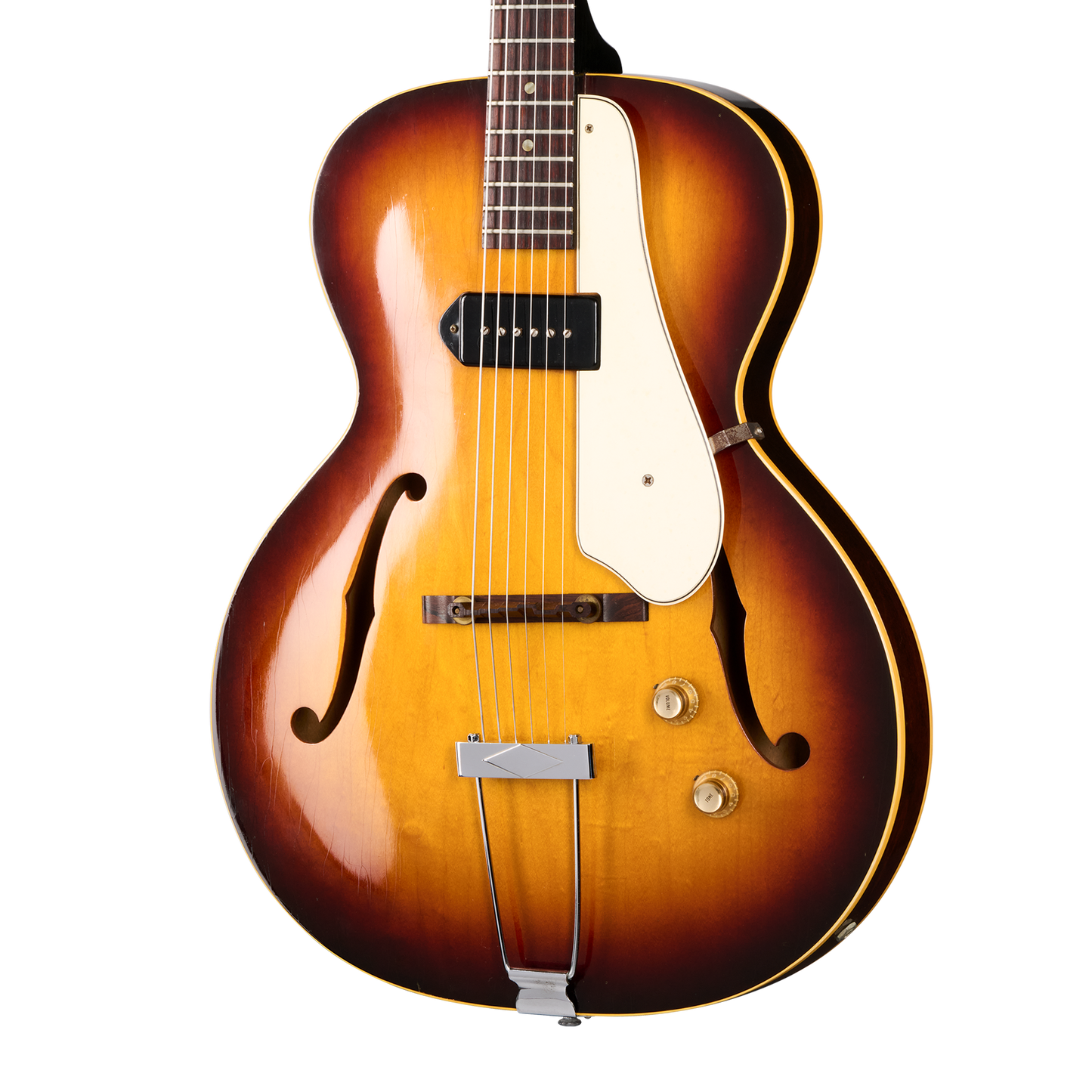 Gibson Certified Vintage 1966 Epiphone Century E422T, Sunburst Electric Guitar Gibson Certified Vintage