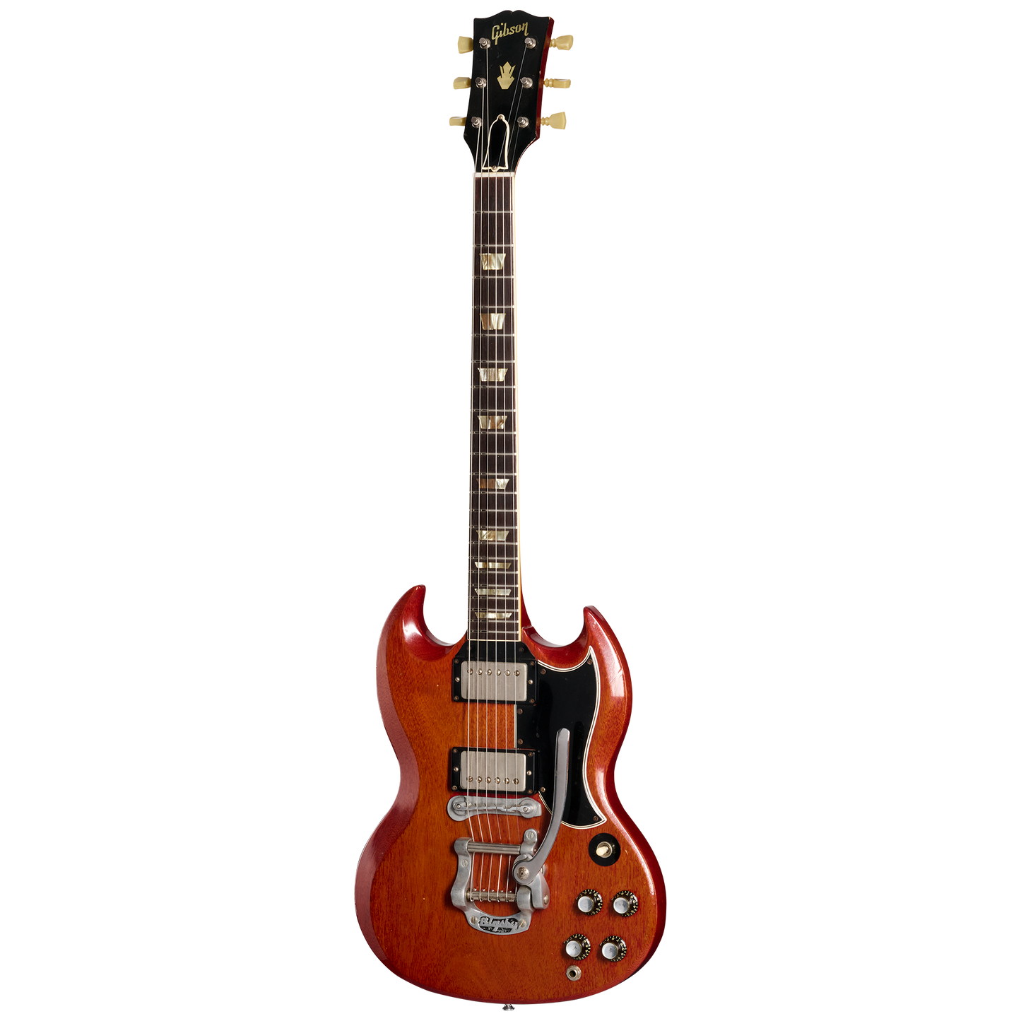 Gibson Certified Vintage 1964 Gibson SG Bigsby, Cherry Electric Guitar Gibson Certified Vintage