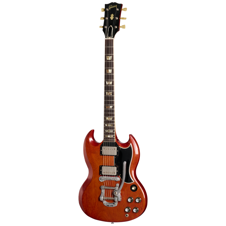 Gibson Certified Vintage 1964 Gibson SG Bigsby, Cherry Electric Guitar Gibson Certified Vintage