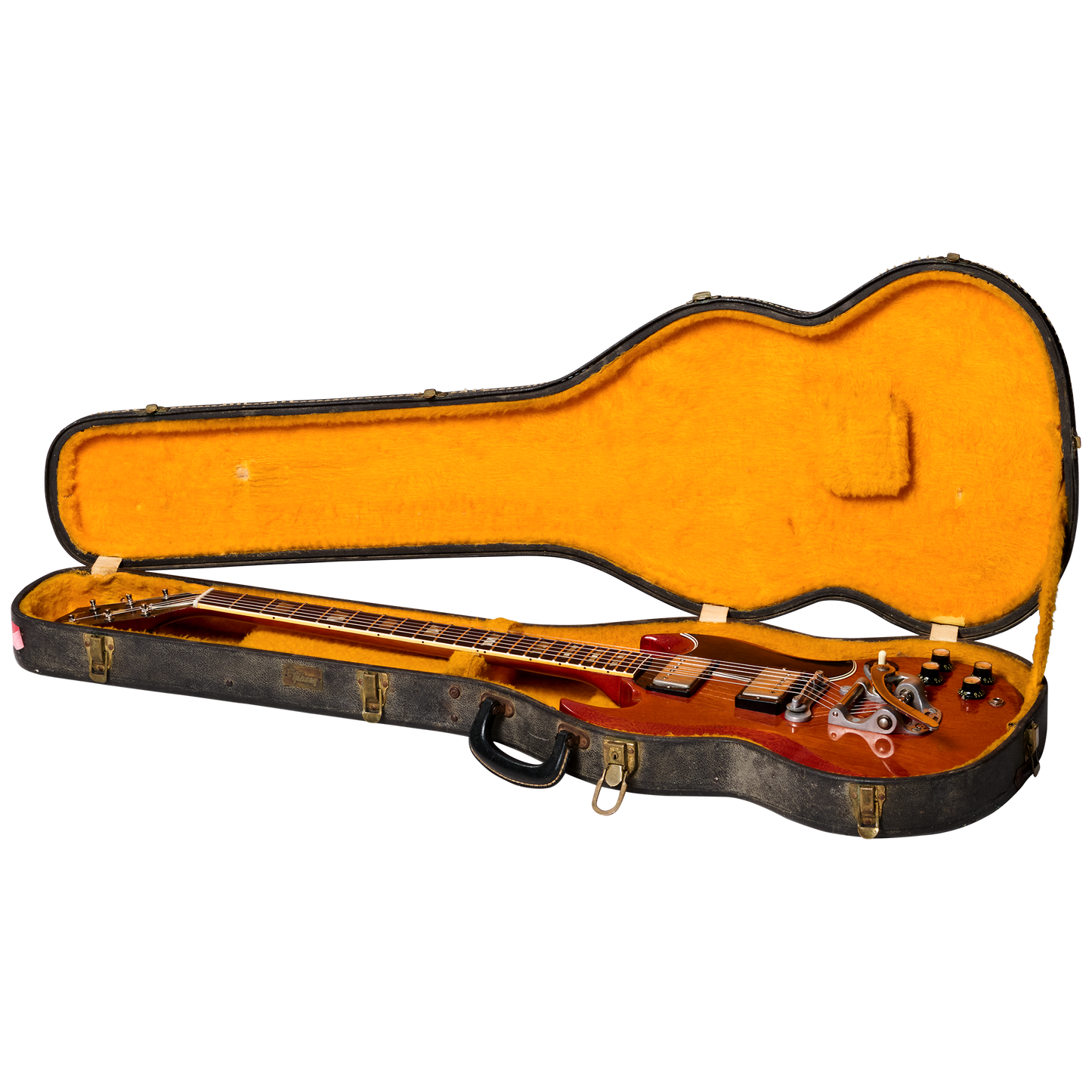 Gibson Certified Vintage 1964 Gibson SG Bigsby, Cherry Electric Guitar Gibson Certified Vintage