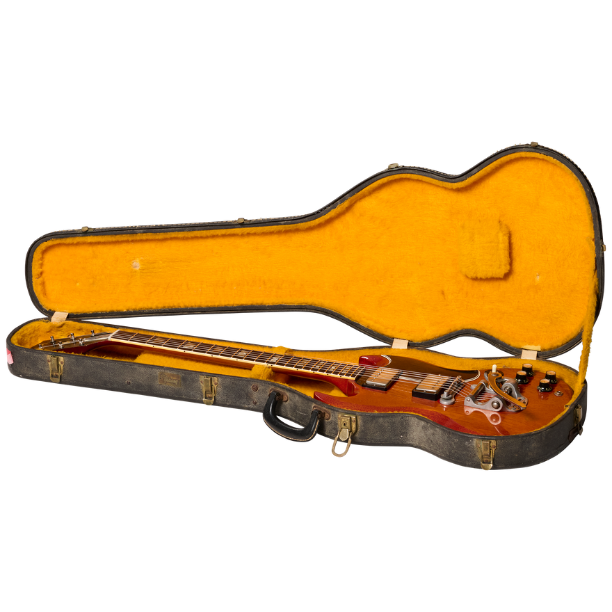 Gibson Certified Vintage 1964 Gibson SG Bigsby, Cherry Electric Guitar Gibson Certified Vintage