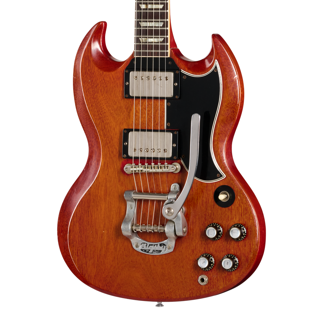 Gibson Certified Vintage 1964 Gibson SG Bigsby, Cherry Electric Guitar Gibson Certified Vintage
