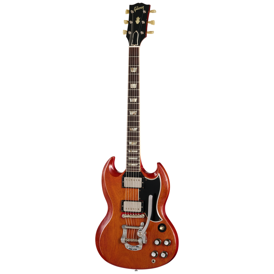 Gibson Certified Vintage 1964 Gibson SG Bigsby, Cherry Electric Guitar Gibson Certified Vintage
